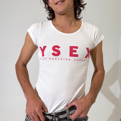 90s Moschino YSEX Baby Tee