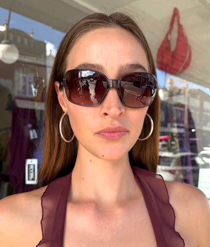 Sharp Brown Sunglasses