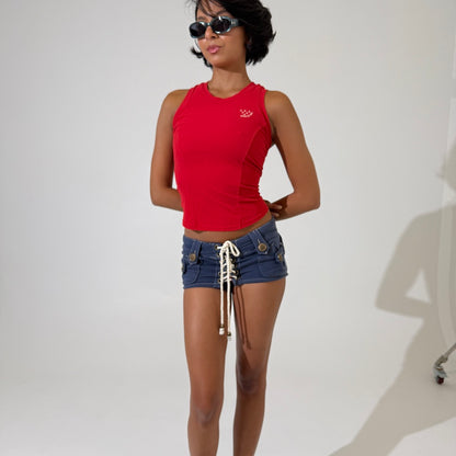 Lace up Nautical Skirt