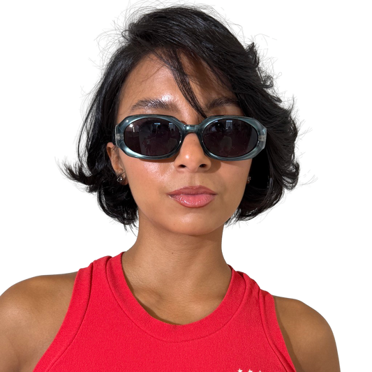 Metallic 90s Sunglasses
