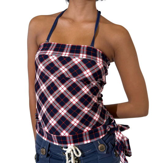 Tartan Check Tankini Singlet