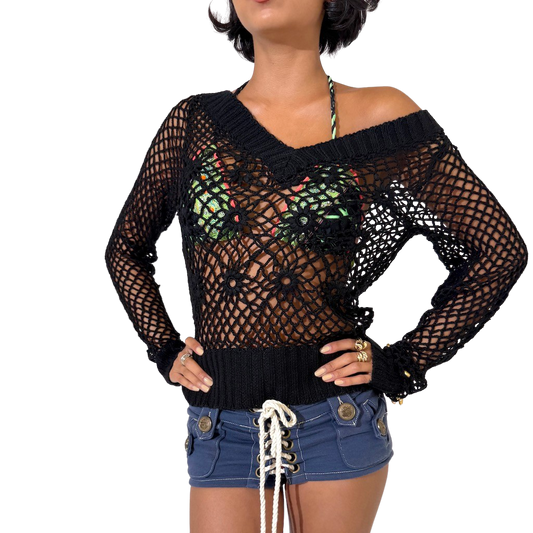 Summer Knit Sweater Top