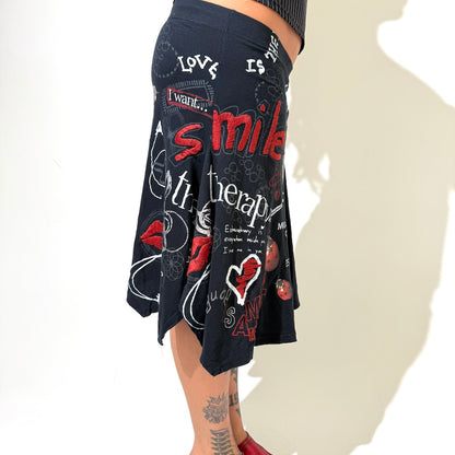 Desigual 2000s Embroidered Skirt