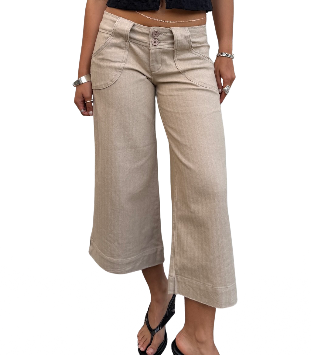 Linsey Low rise Jort Capris
