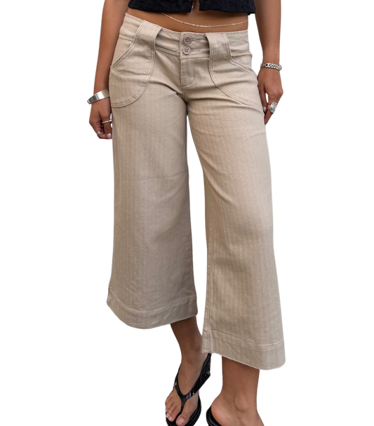 Linsey Low rise Jort Capris