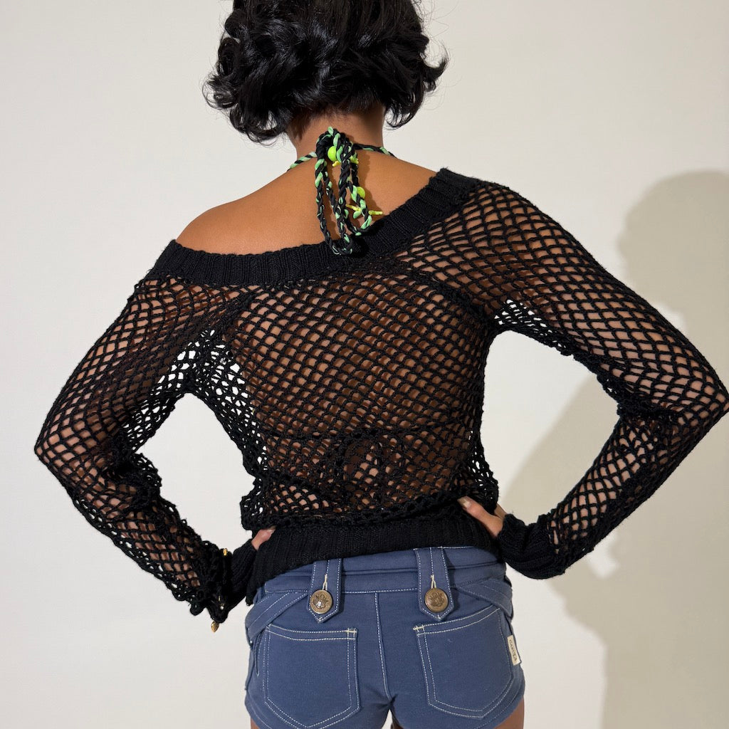 Summer Knit Sweater Top