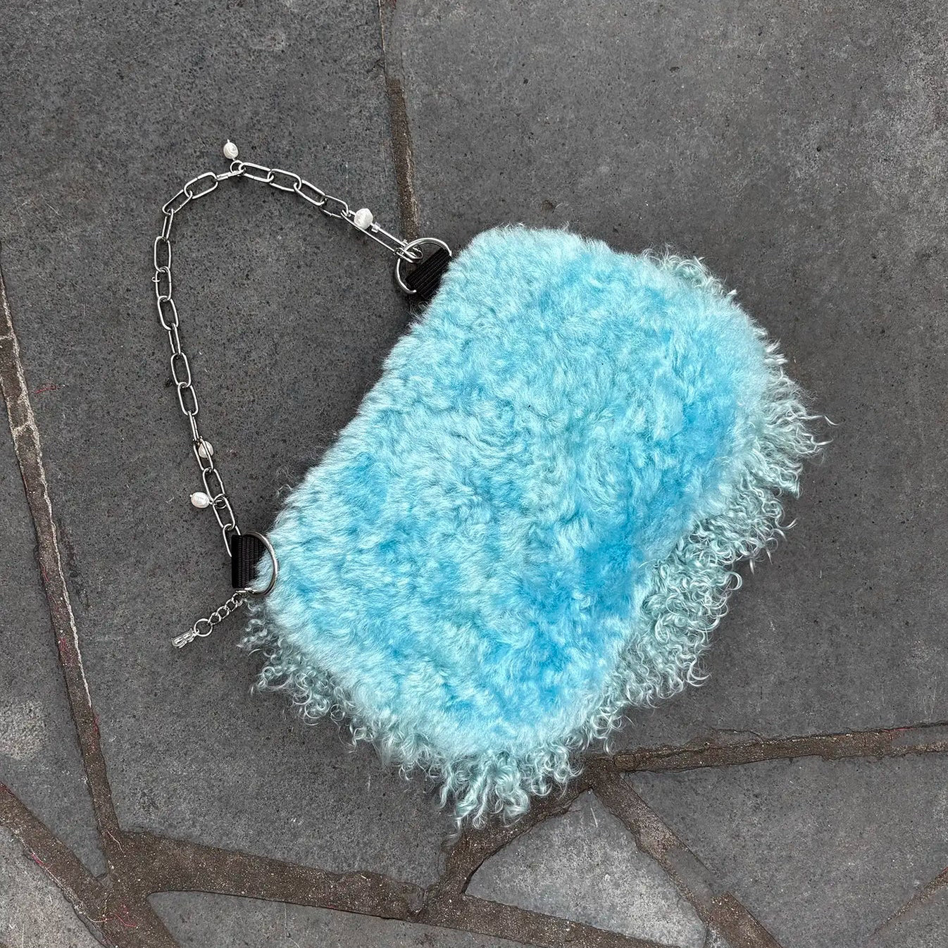 Curly Bag - Aqua