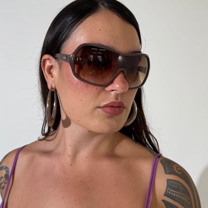 Babe Shield 2000s Sunglasses