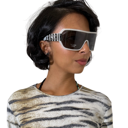 Dirk Bikkembergs Shield Vintage Sunglasses
