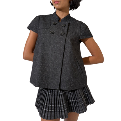 Mini Cap Sleeve Coat