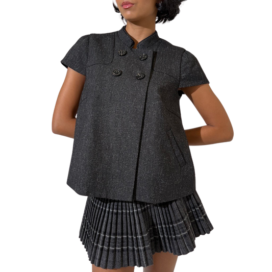 Mini Cap Sleeve Coat
