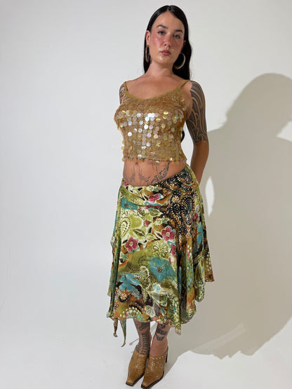 Fairy Forest Midi Skirt