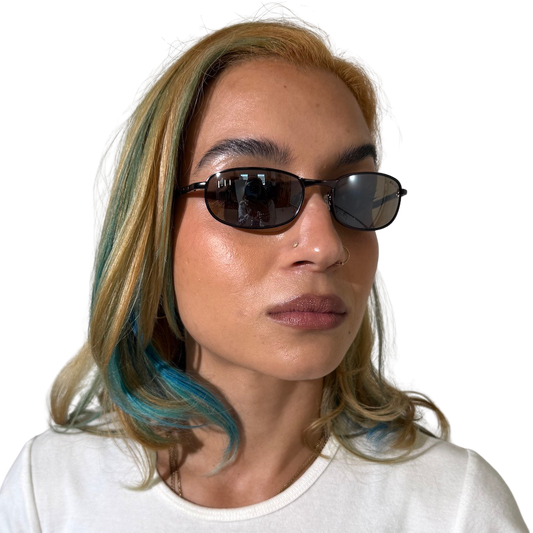2000s Brown Maz Sunglasses