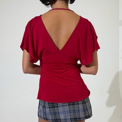Sexy Deep Vee Top