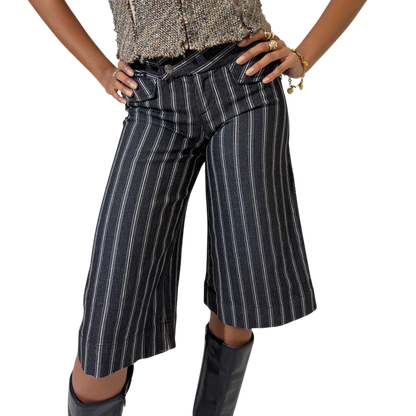 Pin Stripe Skater Jorts