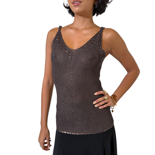 Knit Crochet 90s Cami