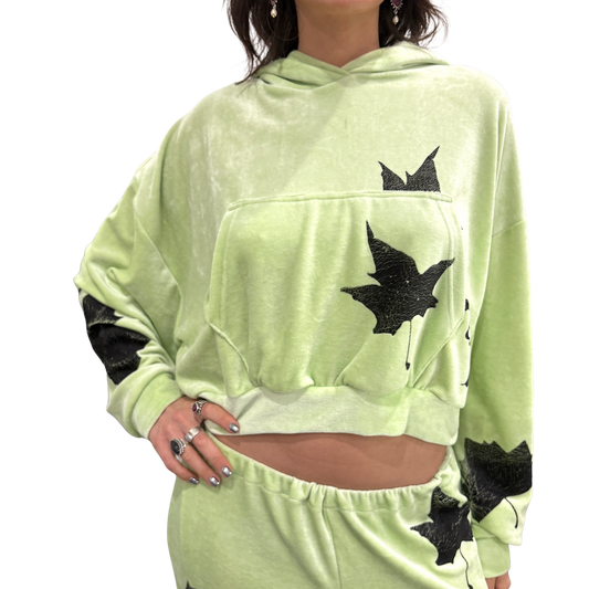 Yummy Mummy Hoodie - Lime