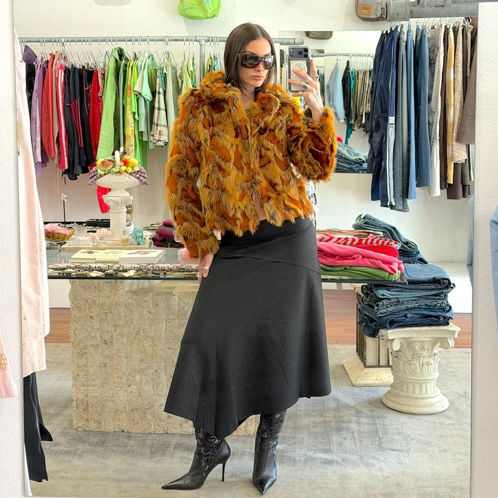 Fire Dragon Fur Jacket