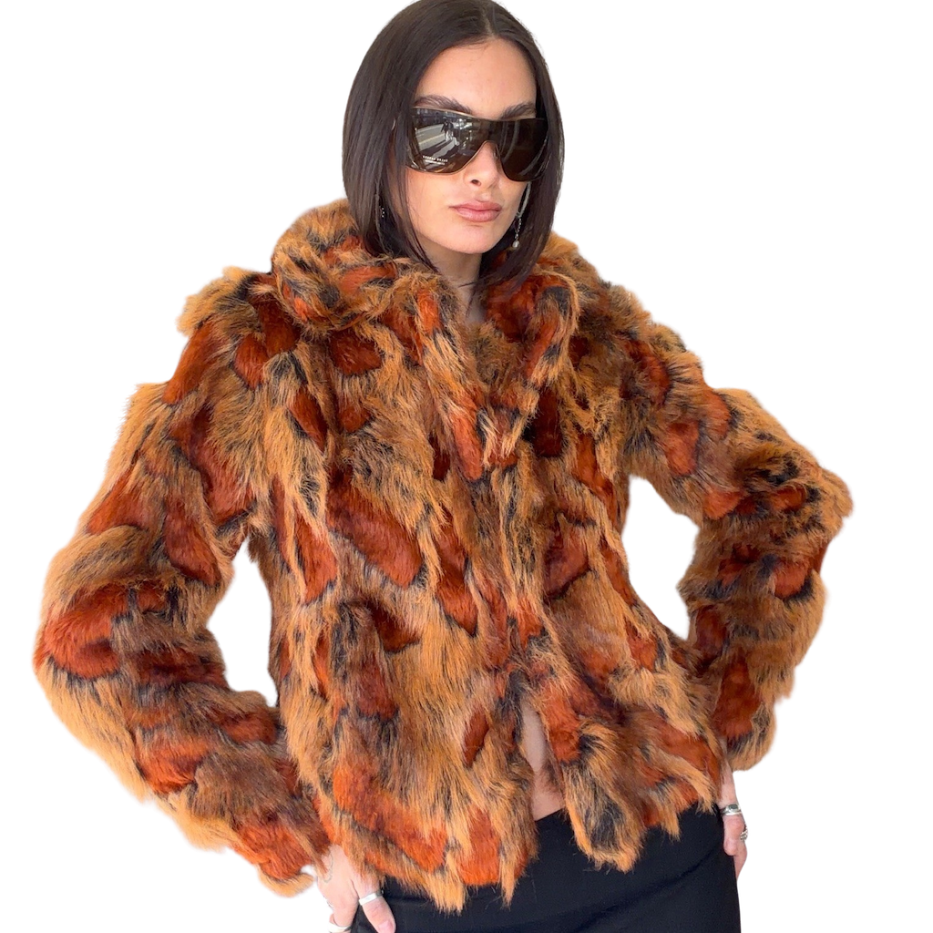 Fire Dragon Fur Jacket