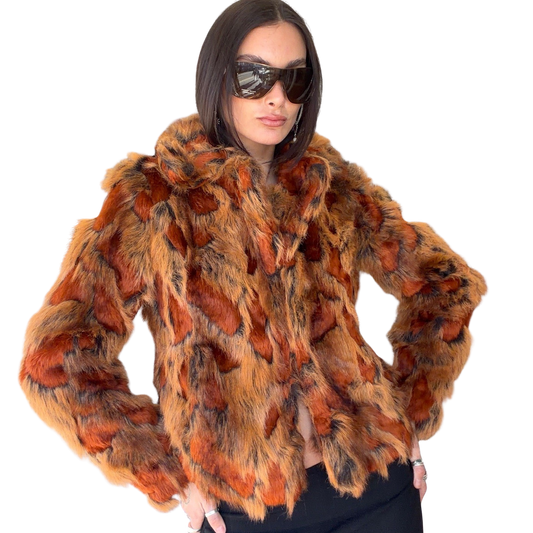 Fire Dragon Fur Jacket