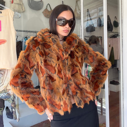 Fire Dragon Fur Jacket