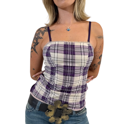 Intimissimi Tartan Check Singlet Top