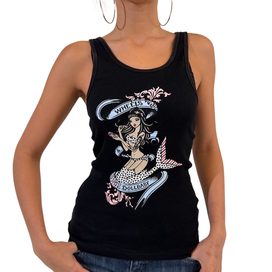 Wheels And Doll Baby Mermaid Tank