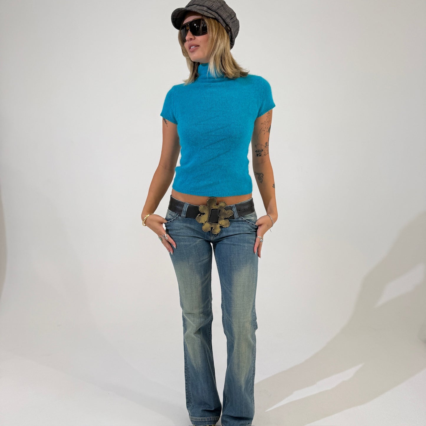 90s Statement Oversized Buckle Belt