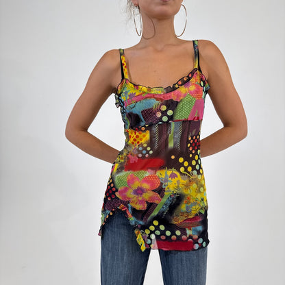 Techni Colour Pop Mesh Singlet