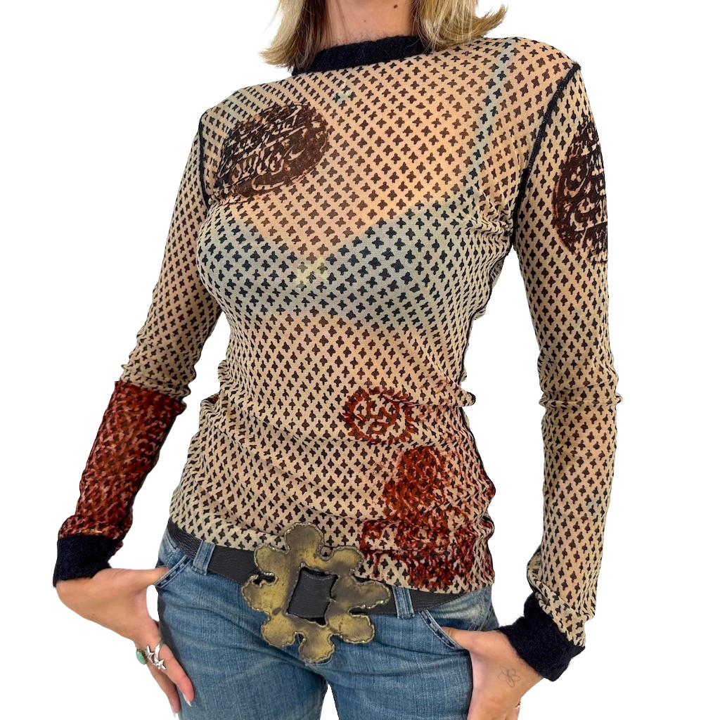 Jean Paul Gaultier JPG Mesh Top