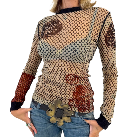 Jean Paul Gaultier JPG Mesh Top