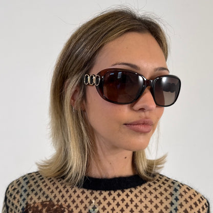 2010s Mum Brown Sunglasses