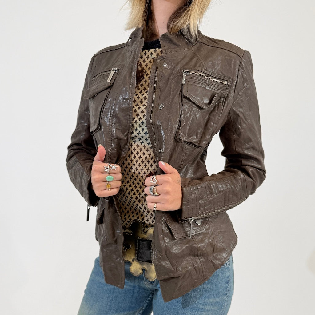 Brown Leather Jacket