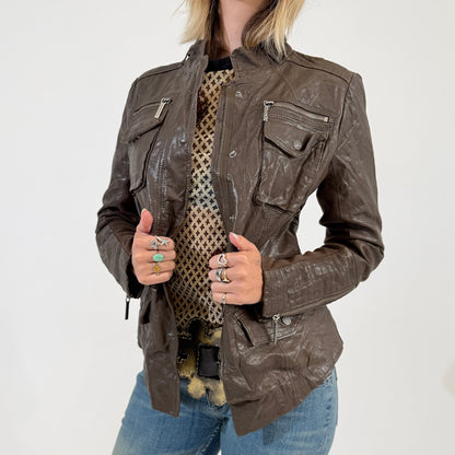 Brown Leather Jacket