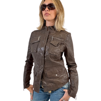 Brown Leather Jacket