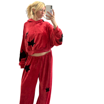 Yummy Mummy Trackpants - Red