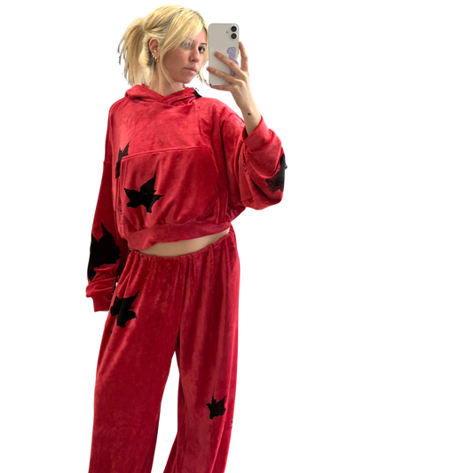 Yummy Mummy Trackpants - Red