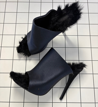 Celine Fur Stilettos