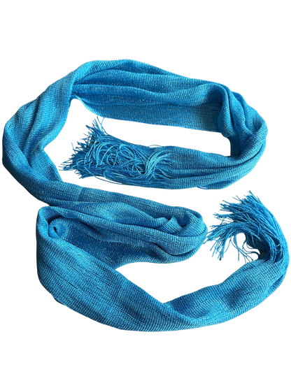 Aqua Blue Scarf