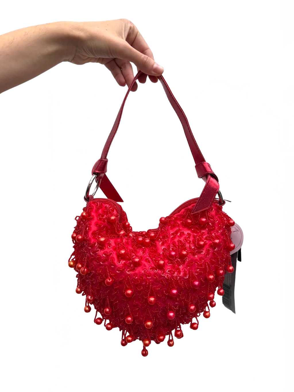 Valentina Sequin Heart Bag