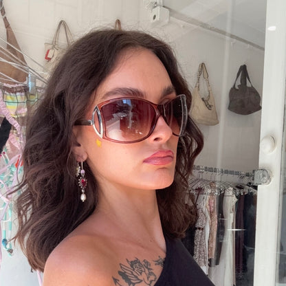 Deadstock Oversized Tort Sunglasses