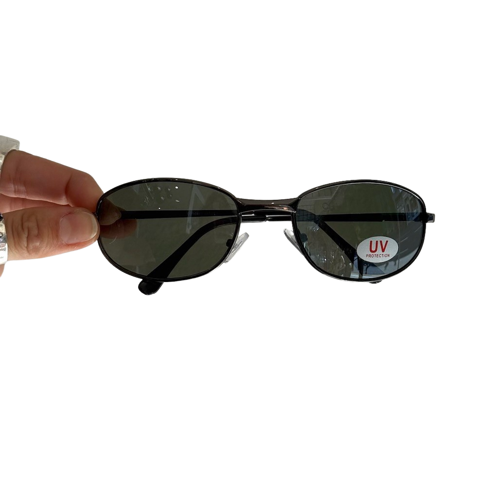2000s Metallic Crome Norm Core Sunglasses