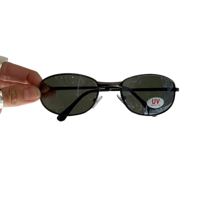 2000s Metallic Crome Norm Core Sunglasses