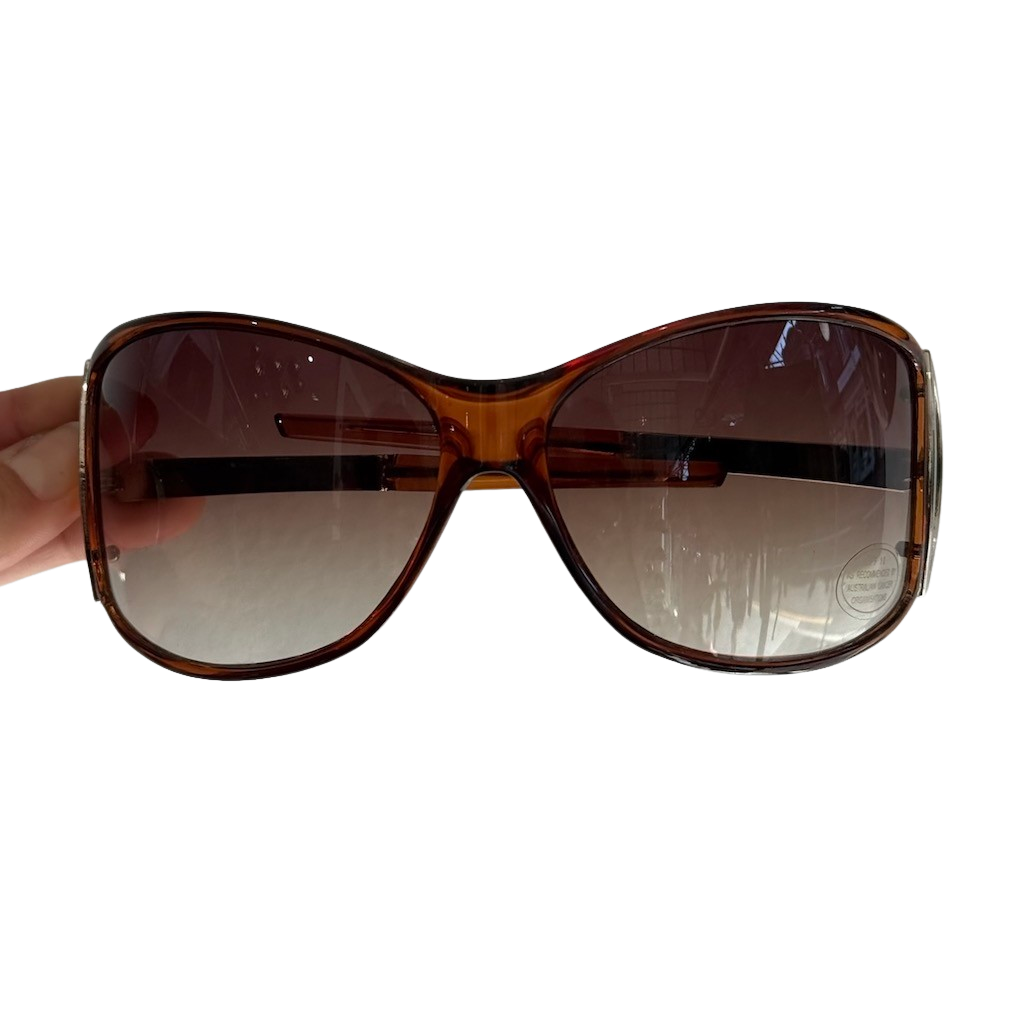 Deadstock Oversized Tort Sunglasses