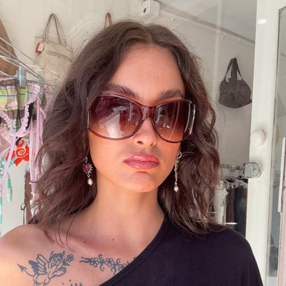 Deadstock Oversized Tort Sunglasses