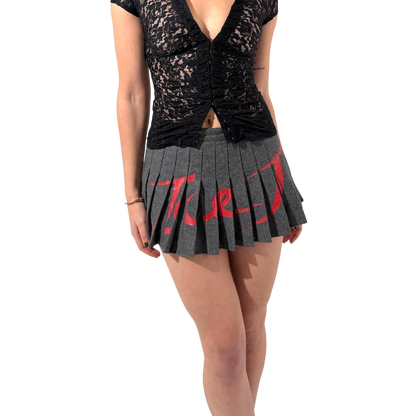 Iceberg Pleated Mini Skirt