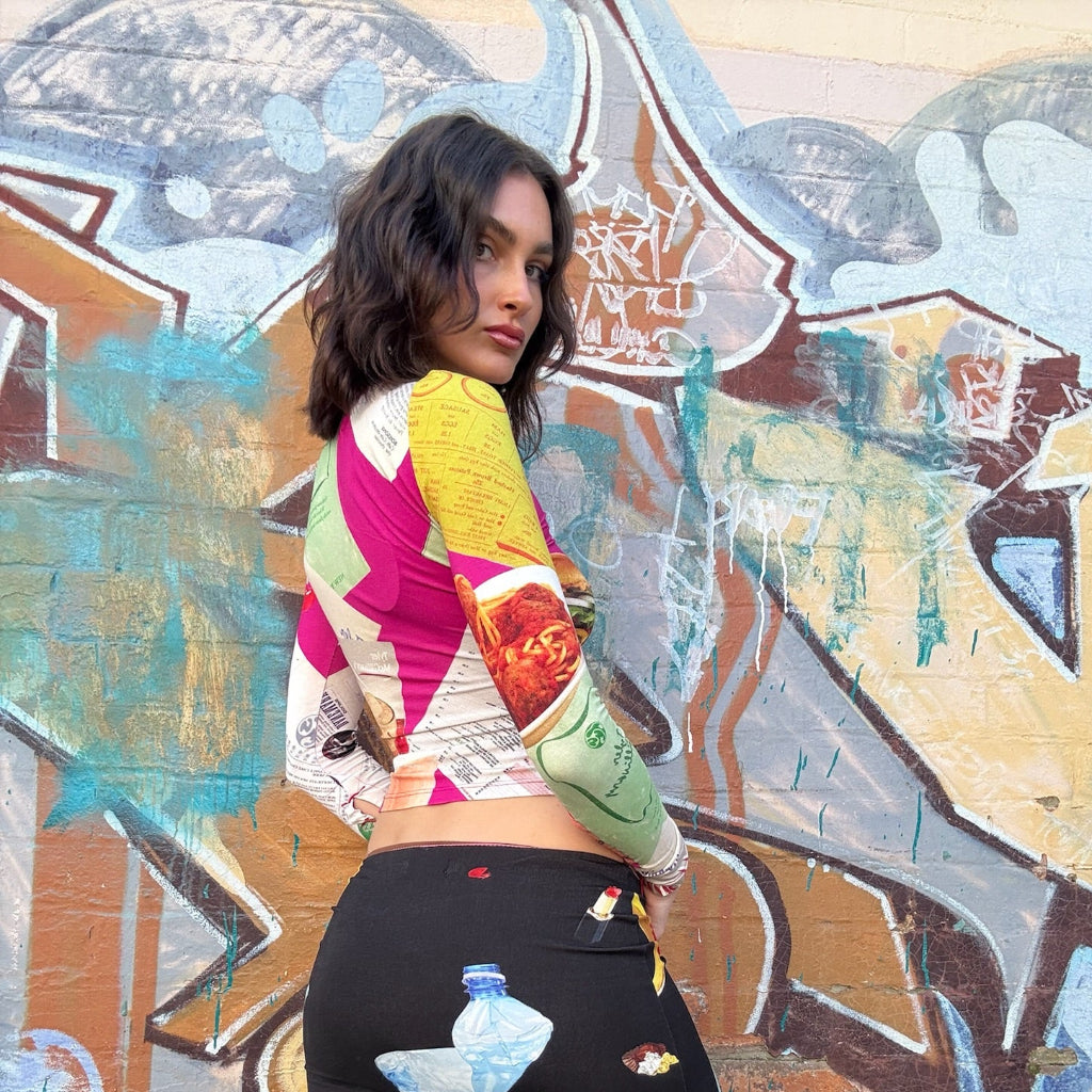 Menu Long Sleeve - Fuchsia