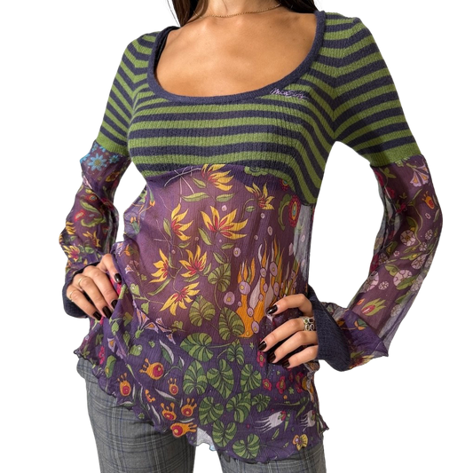 Miss Sixty Half Half Top