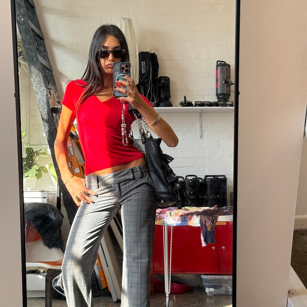 Corporate Low Rise Trousers Pants