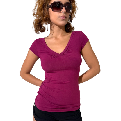 Fuchsia Vee Tee